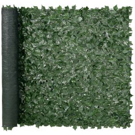 VEVOR Ivy Privacy Fence, 59 x 98 in Artificial Green Wall Screen, Greenery Ivy Fence with Mesh Cloth Backing and Strengthened Joint, Faux Hedges Vine