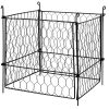 VEVOR 4 Pack Plant Protectors from Animals, 13.4'' x 13.4'' Chicken Wire Plant Protector, Plant Cages for Outdoor Plants, Flowers & Vegetables, Keeps