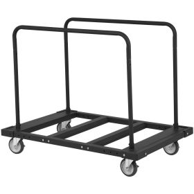 VEVOR Drywall Cart, 1800 LBS Panel Dolly Cart with 45.28" x 29.13" Deck and 5" Swivel Wheels, Heavy-Duty Drywall Sheet Cart, Handling Wall Panel, Shee