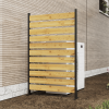Goodyo 72.8"H x 38.5"W(1 Panel) Cedar Wood Privacy Screen, Outdoor Privacy Walls, Privacy Wood Fence for Pool Equipment Enclosure, Trash Can Enclosure