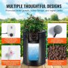 VEVOR DWC Hydroponics Grow System, Hydroponic Growing System with Top Drip Kit, Deep Water Culture 5-Gallon 2 Buckets, with Air Pump, Air Stones and W
