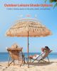 Tiki Umbrella Thatched Patio Umbrella 6 ft Poolside Patio Beach Umbrella