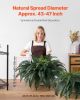 2 Pcs Artificial Boston Ferns Plastic Fern 50 Branches Indoor Outdoor Decor