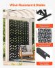 Metal Privacy Screen 47" x 72" Freestanding Outdoor Privacy Screens for Patio