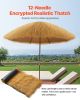 Artificial Thatch Grass Roof Roll 1.3 x 3.9 ft Tiki Hut Bar Skirt Roof Decor